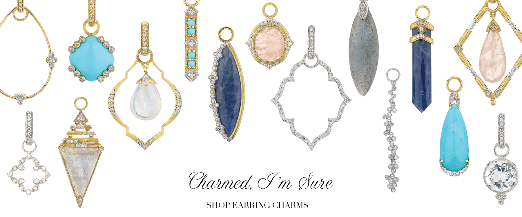 earring charms, earring frames, jude frances earring charms, ways to wear, 4 different ways to wear earring charms. Spotlight on:  Ways to wear Jude Frances Earring Charms